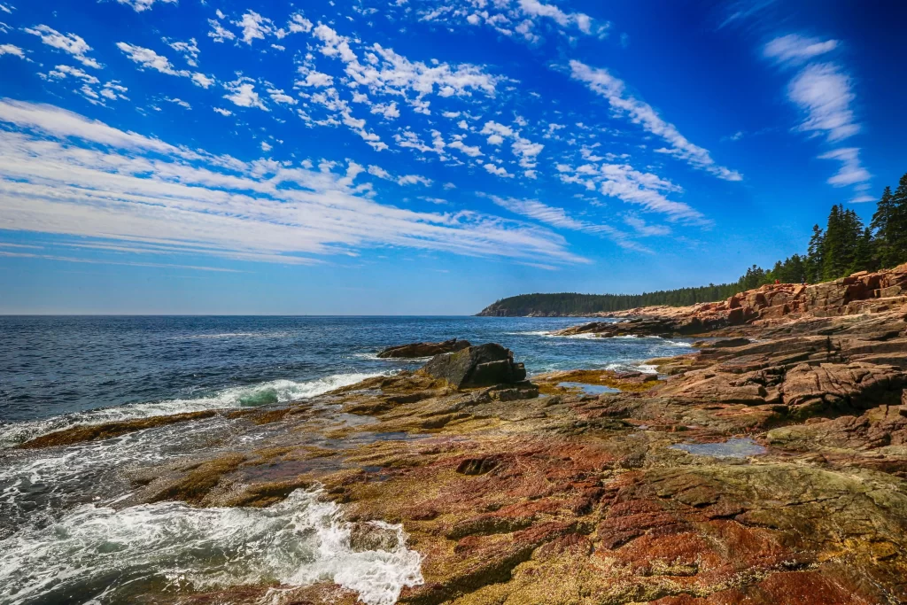 Bar Harbor Maine Shoreline