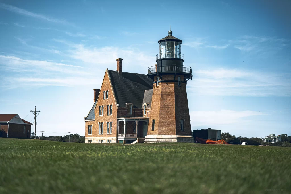 Southeast Lighthouse Located on Block Island, Rhode Island