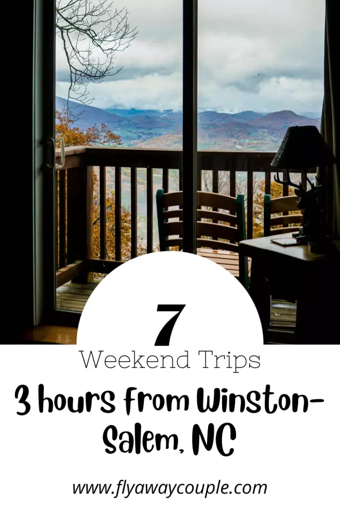 Affordable Weekend Getaway Pinterest Pin