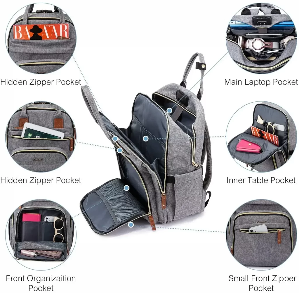 Key Features of Lovevook Laptop Travel Anti-Theft Book Bag