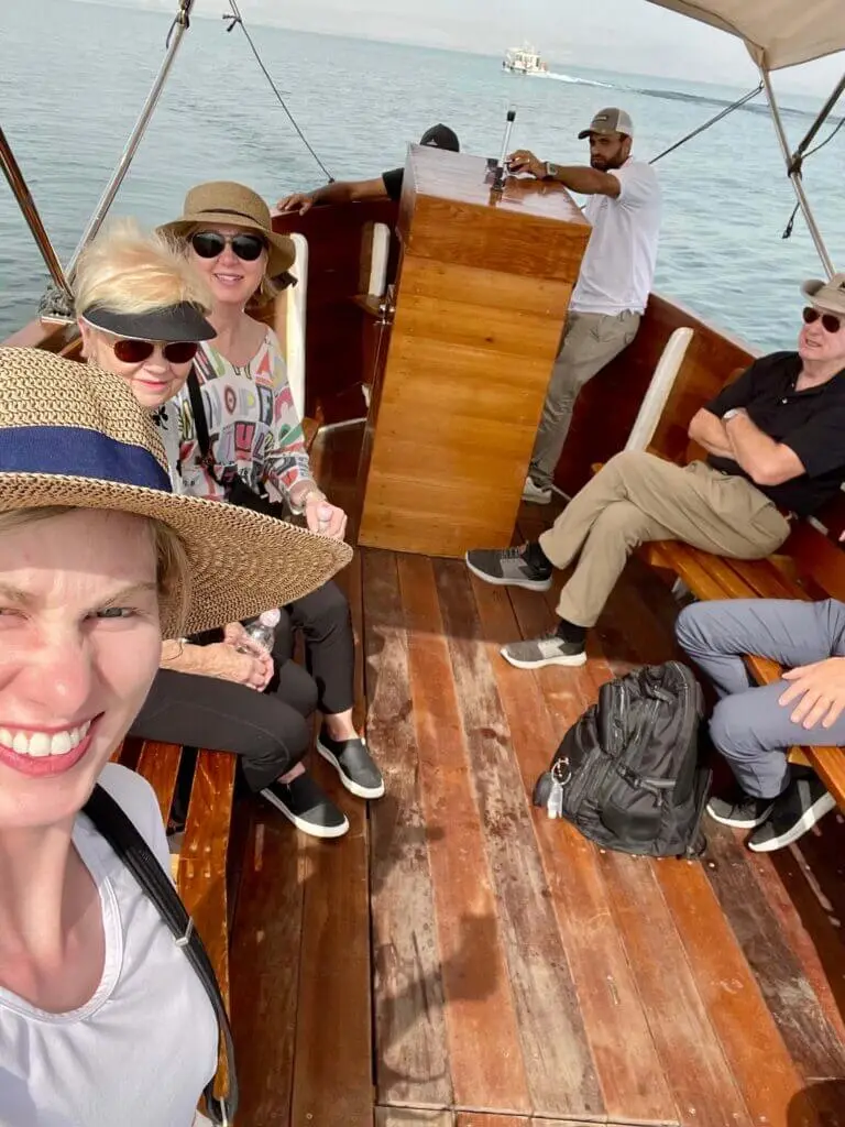 Family Boat Ride on the Seat of Galilee